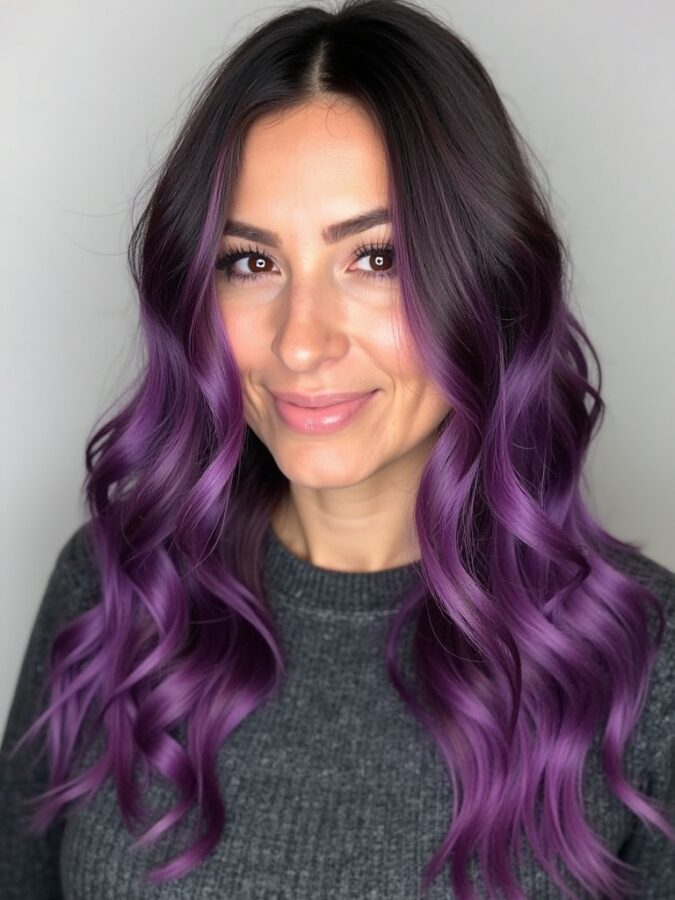 Hair Color Ideas For Brunettes: Brunette to blonde ombre