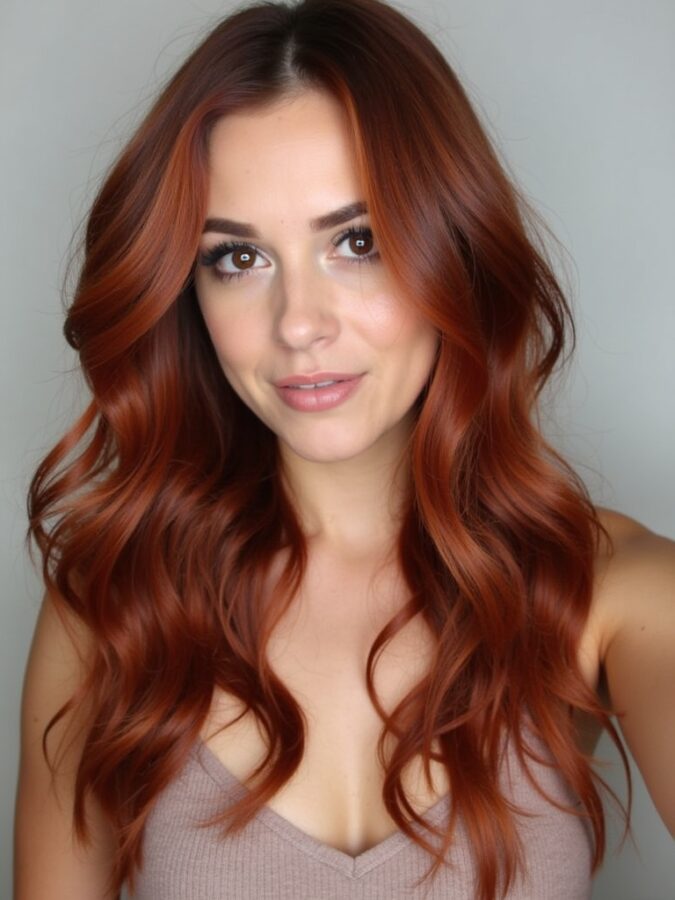 Hair Color Ideas For Brunettes: Toffee Swirl Balayage