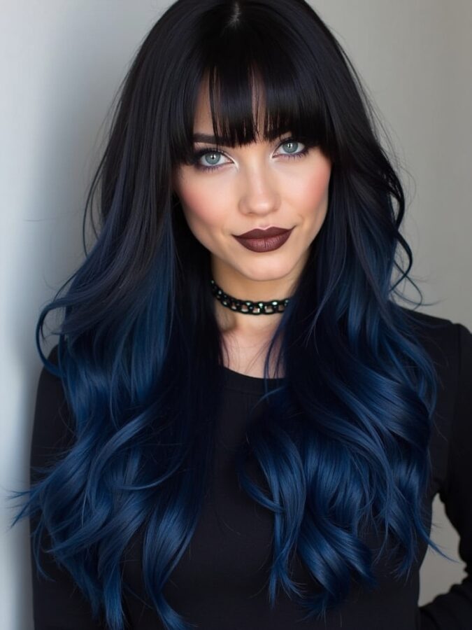 Hair Color Ideas For Brunettes: Cinnamon Spice Balayage