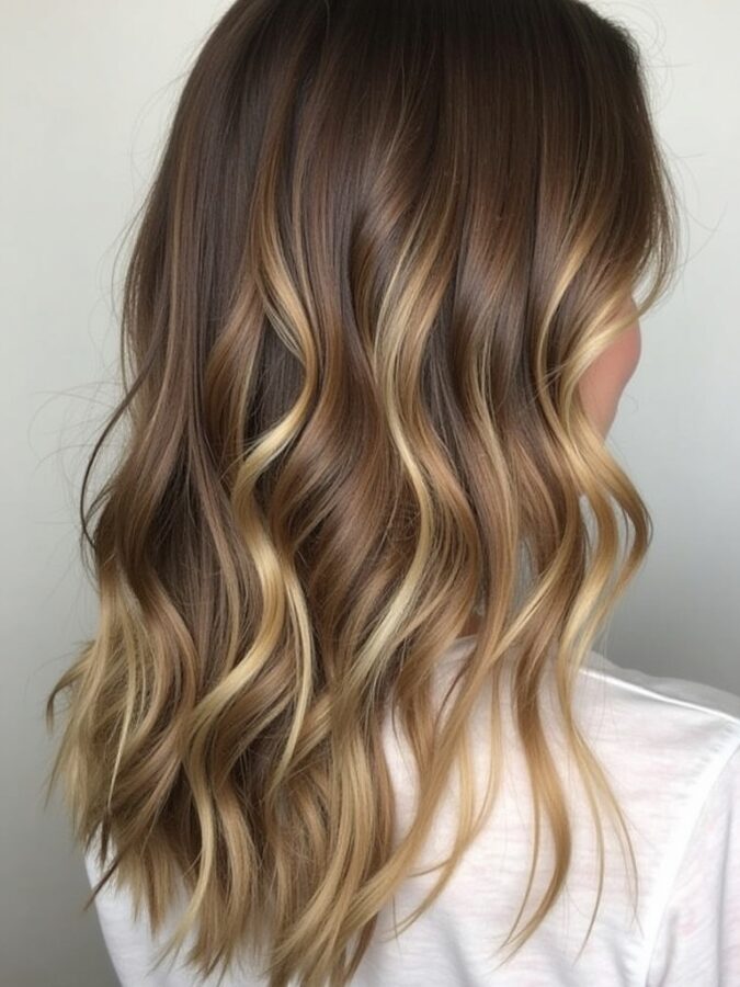 Hair Color Ideas For Brunettes: Cinnamon Spice Balayage