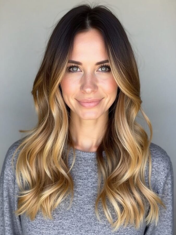 Winter Hair Color Ideas: Chocolate Cherry