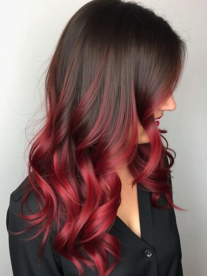Hair Color Ideas For Brunettes: Sun-Kissed Brunette Balayage