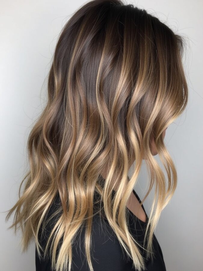 Mushroom Bronde: Ash Almond