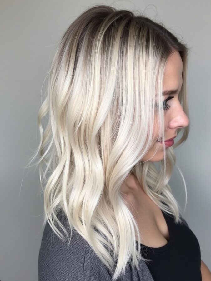 Fall Hair Colors For Blondes: Copper Penny Shine