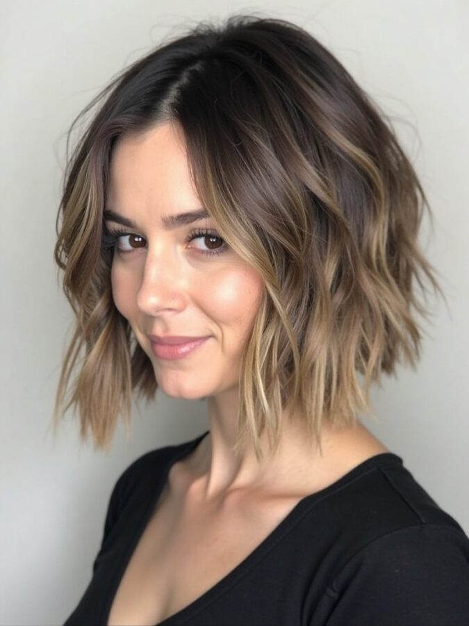 Mushroom Bronde: Sandstone Shine