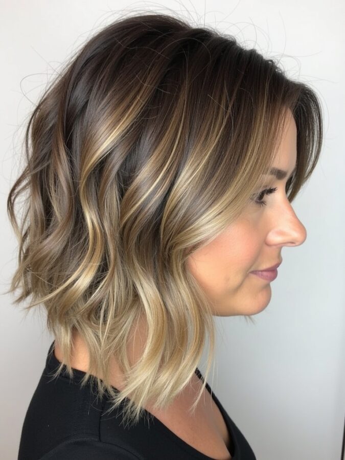 Mushroom Bronde: Graphite Gradation